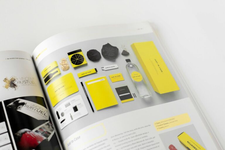 Branded product label design