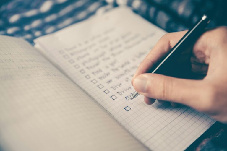 Writing a launch checklist