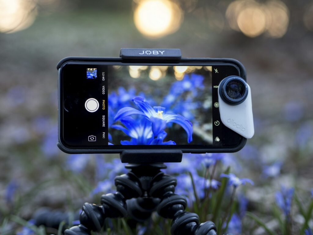 Photographing a product with a smartphone