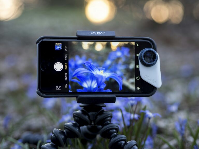 Photographing a product with a smartphone